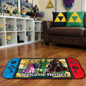 Gaming Console Custom Shape Doormat - Gifts For Game Lover Doormat 03NAQN290126