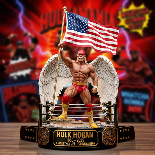 Legend Tribute Acrylic Plaque – Personalized Memorial For Hulk Hogan 04OHDT290725