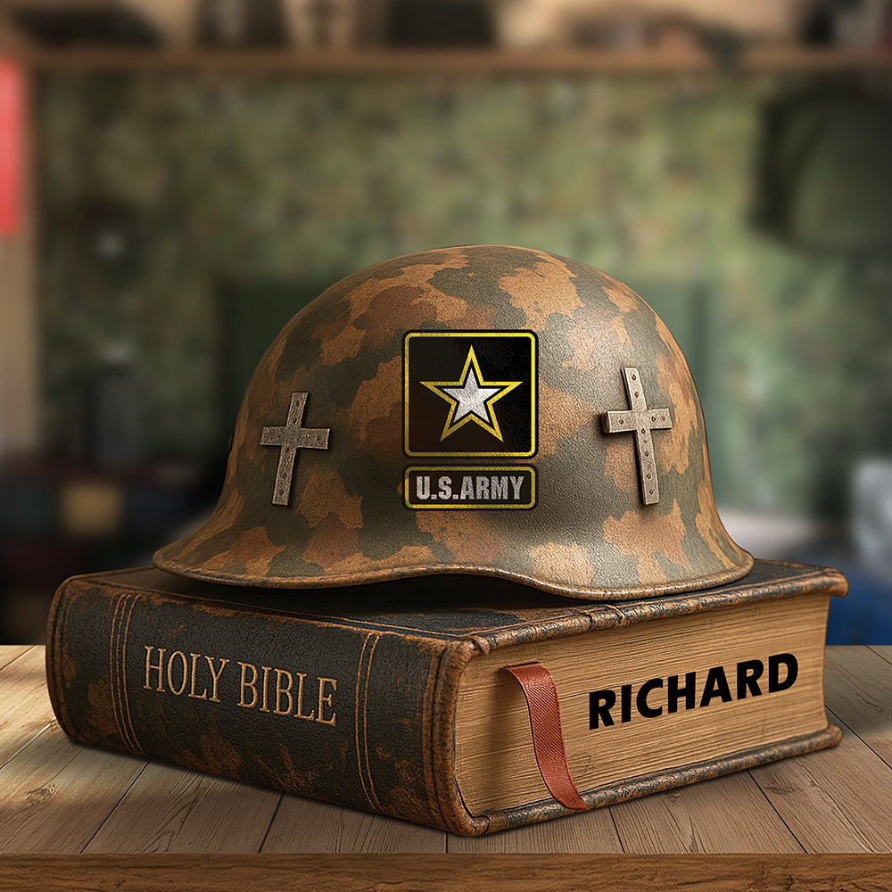 Christian Soldier Acrylic Plaque – Personalized Gifts For Veteran 06toqn230725