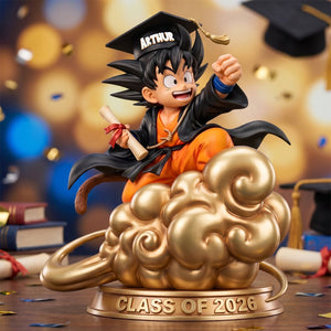 Power Level Graduate Shaped Plaque- Personalized Gift For Graduation 05TODH130526