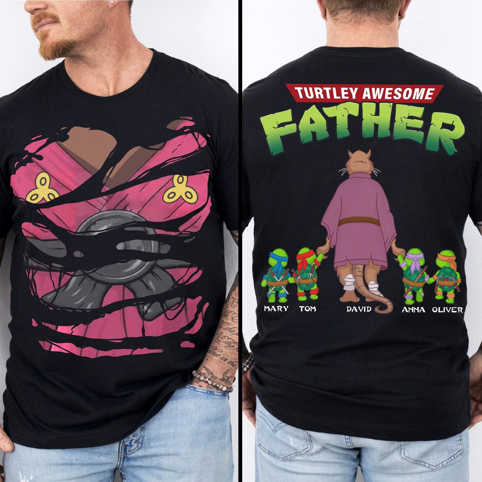 Dad Shirt - Personalized Gifts For Father 07natn210524-Homacus