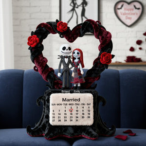 Spooky Couple Pillow  - Personalized Gifts For Couple 03toqn131225