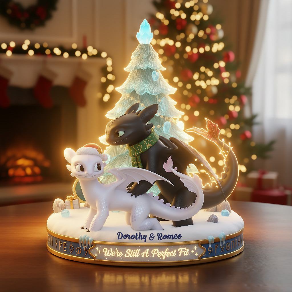 A Perfect Fit Couple Acrylic Light Box - Personalized Gifts For Couples 05OHMG031125