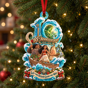 10th Anniversary Christmas Ornament - Personalized Gifts For Family 07hadh210926