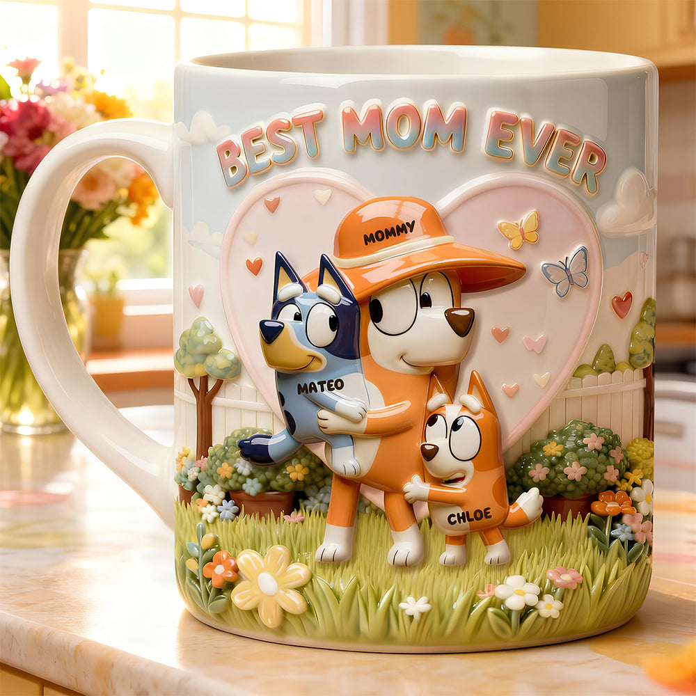 Mom and Kid Coffee Mug - Personalized Gifts For Mother's Day 01nadt070226
