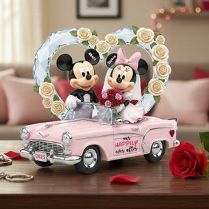 Romantic Wedding Acrylic Plaque - Personalized Gifts For Couples 01TOQN291125
