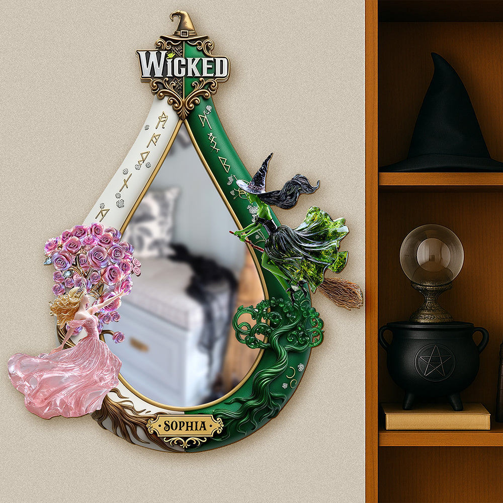 03tgqn230725 Enchanted Flight Mirror - Personalized Gifts