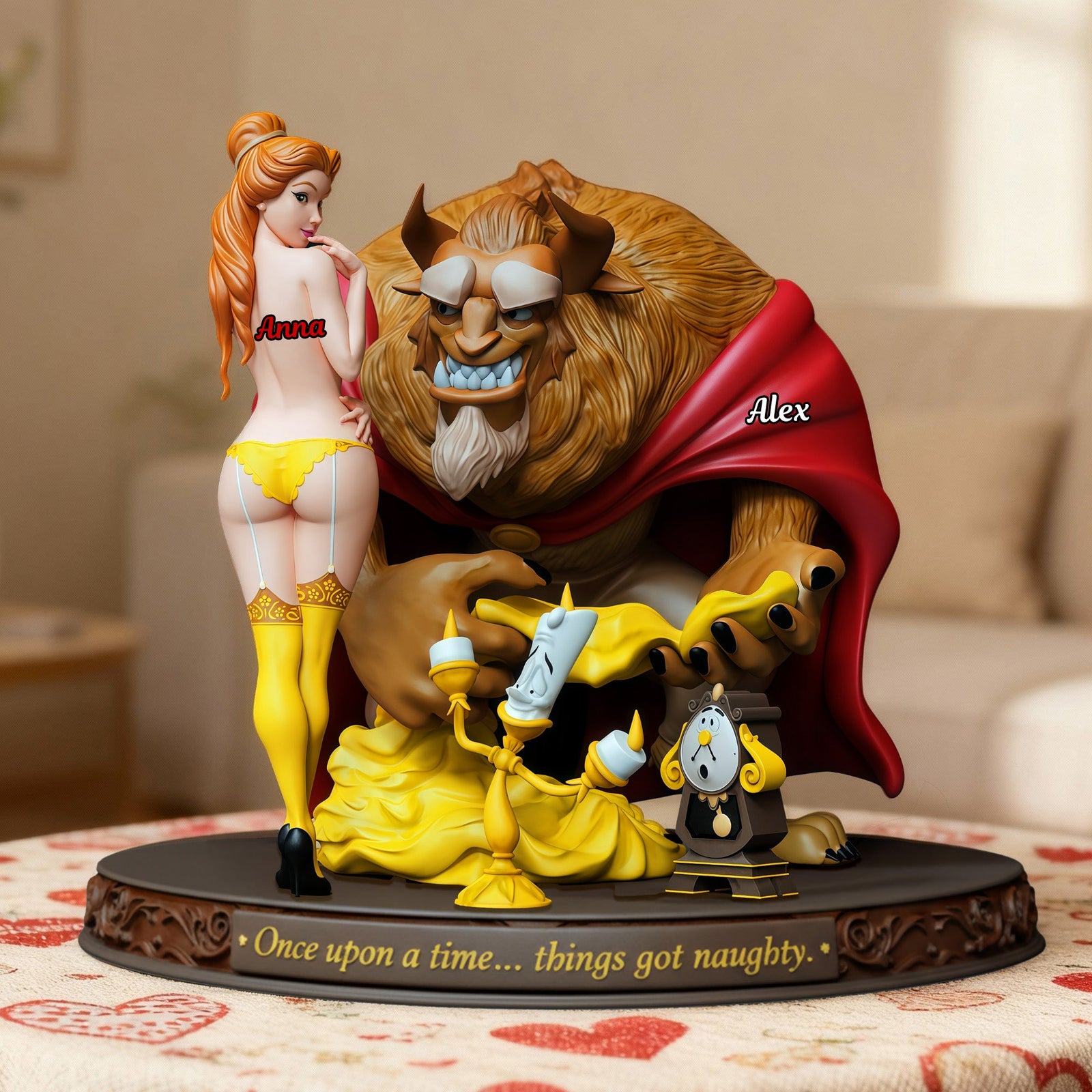 Funny Fairy Tales Acrylic Plaque - Personalized Gifts For Couple 02OHMG190126