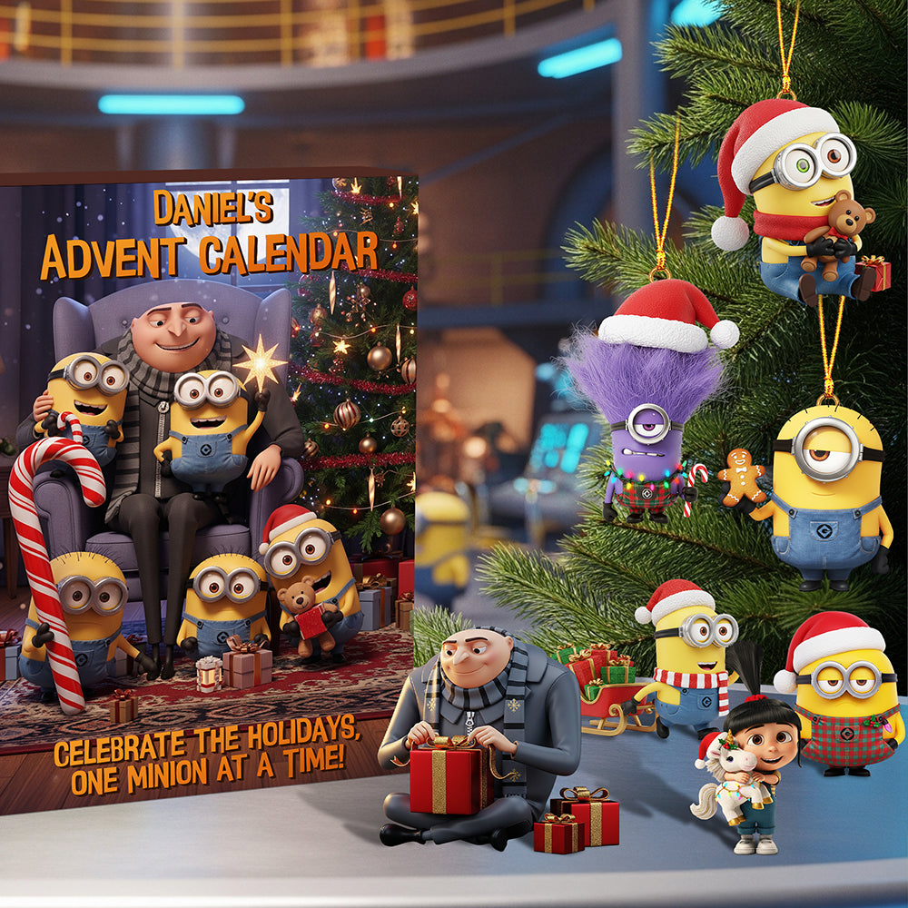 Christmas Advent Calendar Custom Shape Acrylic Blind Box - Personalized Gifts For Christmas 01pgta131125