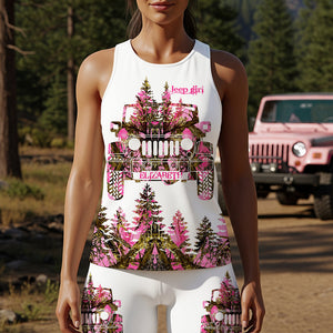 Off Road Set Hallow Tank Top & Leggings - Personalized Gifts For Off Road Lover 01ACDT240625