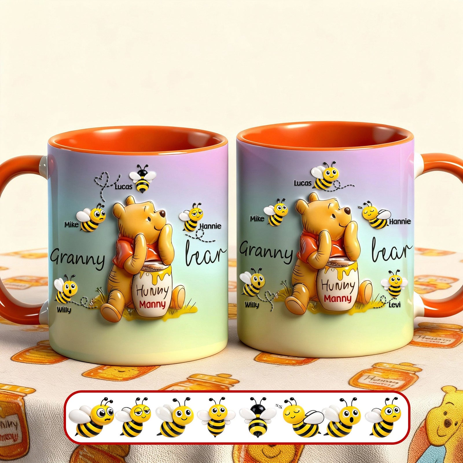Love Mother Accent Mug - Personalized Gifts For Mother 02humg160126