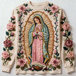 Virgin Mary 3D Sweatshirt – Personalized Gifts For Christian 04naqn221225