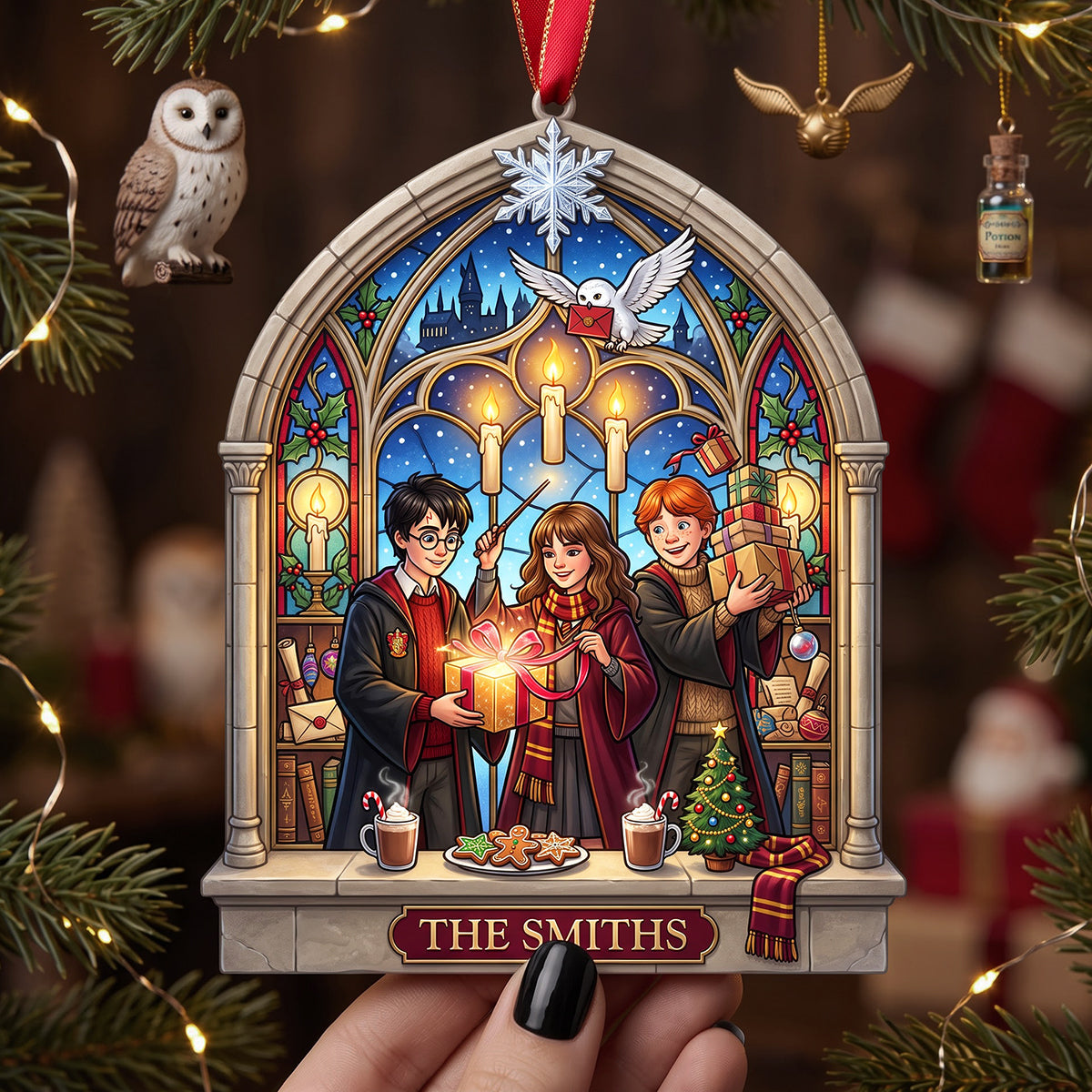 The Grand Christmas Feast Ornament - Personalized Gift For Family 05HATA060826