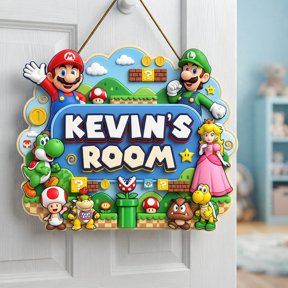 Retro Game Room Acrylic Sign - Personalized Gifts For Kids 01nata090726