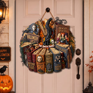 Spooky Pumkin Book Acrylic Sign, Personaalized Gifts 02qhdh180826