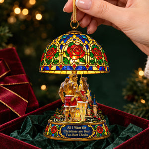 Naughty Fairy Tale Couple Christmas Ornament - Personalized Gifts For Couple 07ohdt231026