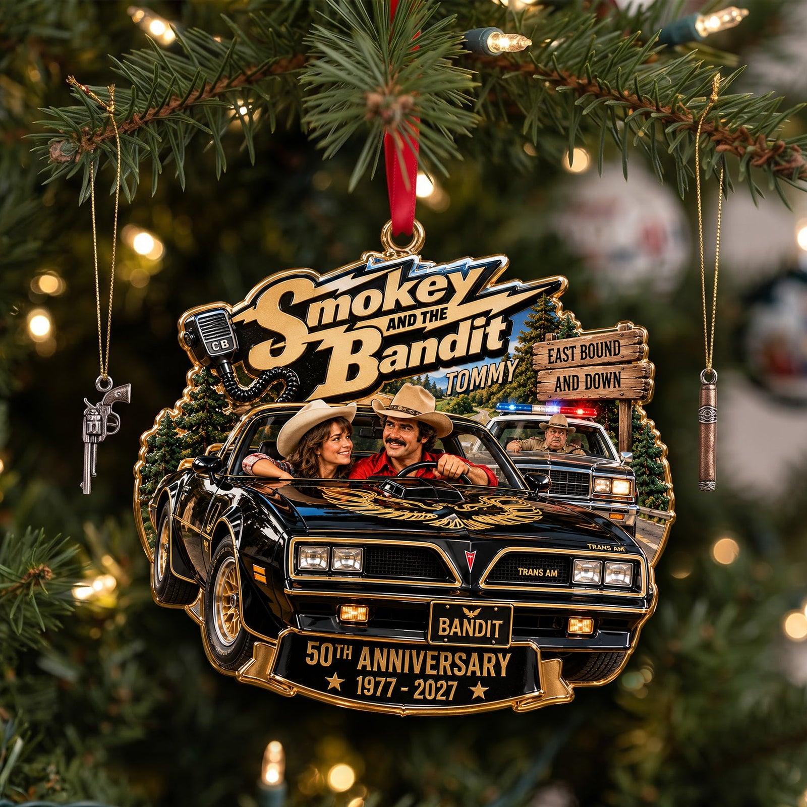 High-Speed Pursuit Acrylic Ornament - Personalized Christmas Gifts 04nalu090926