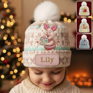 Cute Christmas Bobble Beanie Hat - Personalized Gifts For Loved Ones 04pgmg131025
