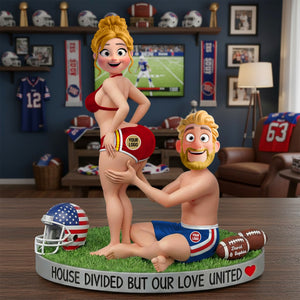 Sport Couple Love United Acrylic Plaque - Personalized Gifts For Couple 04hutn130126