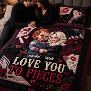 Scary Villain Quilt Bed Set - Personalized Gifts For Couple 02tydt150826