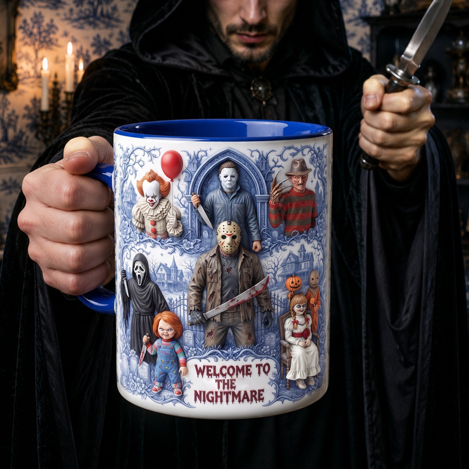 Creepy Slayers Coffee Mug - Personalized Gifts For Horror Lovers 03tylu080826