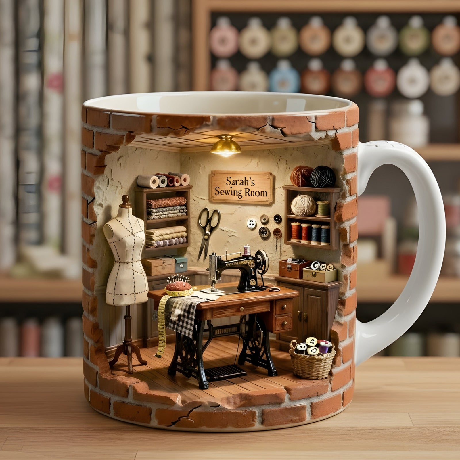 Sewing Coffee Mug - Personalized Gifts For Sewing Lovers 03hytn220126