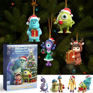 Cute Creature Christmas Advent Calendar Blind Box – Personalized Gifts 02pgmg121125
