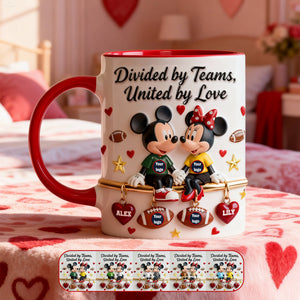 United By Love Coffee Accent Mug - Personalized Gift For Sporty Couples 01NAMG070126