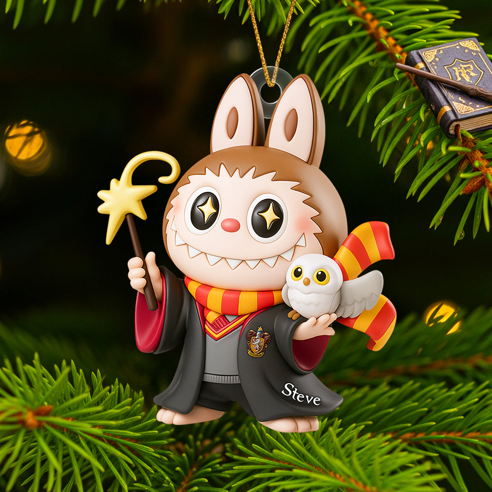 Christmas Magic Pupil Ornament Personalized Gifts For Fantasy Lovers 03HUDT040925