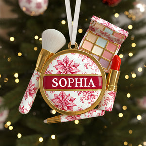 Makeup Kit Christmas Ornament - Personalized Gifts For Makeup Lovers 05PGLU131025