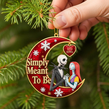 Personalized Gifts For Couple Christmas Acrylic Ornament 02pgtn190825