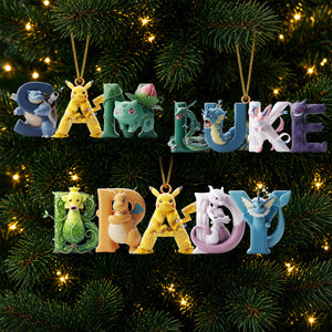 Adventure Alphabet Custom Name Ornament - Personalized Gifts For Christmas Ornament 04OHDT160926