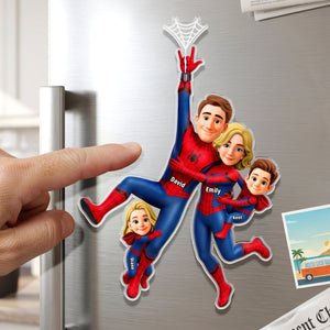Hold On Tight Fun Family Fridge Magnet - Personalized Gifts For Family 08qhqn010826-Homacus