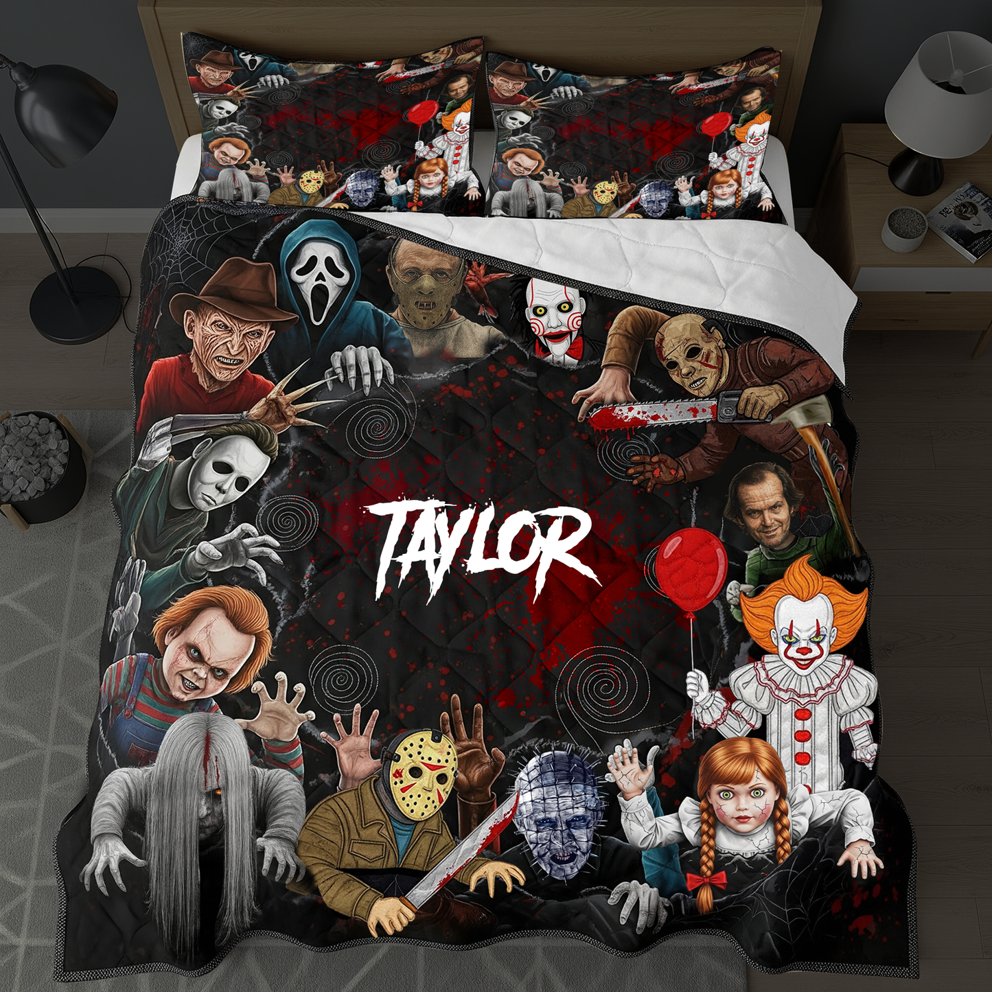 The Dead Rising Quilt Bed Set - Personalized Gifts For Horror Fans 02QHLU110825