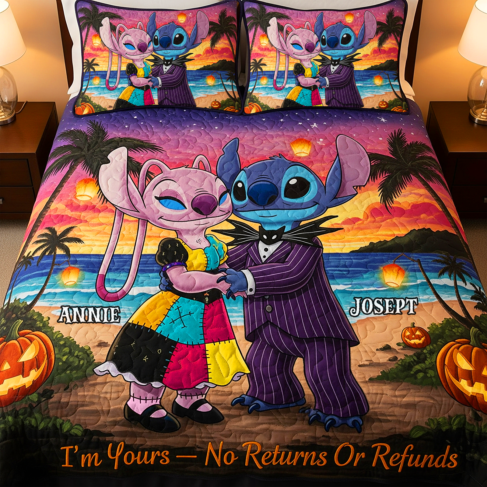 I'm Yours Quilt Bed Set Special Line – Personalized Gifts For Couple 05NALU090825