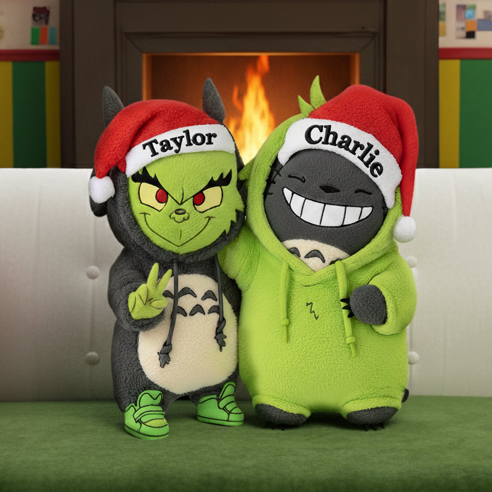 Arm In Arm Friends Holiday Pillow - Personalized Gifts For Friends 08HULU141125