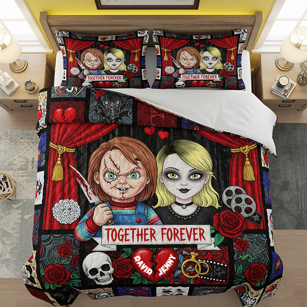 Horror Quilt Bedding Set Special Line Personalized Gifts For Couple 01hutn090825