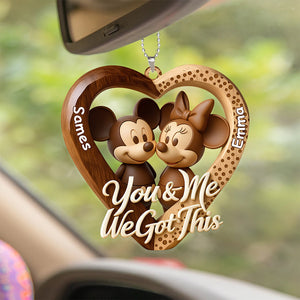 You And Me We Got This Car Ornament Personalized Gifts For Couple 04HYDT090126