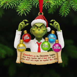 Personalized Gift For Christmas, Coworker Acrylic Ornament 04nata271025