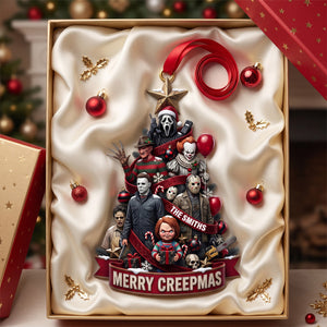 Creepy Crew Halloween Ornament - Personalized Gift For Horror Lovers 01TOTN150826