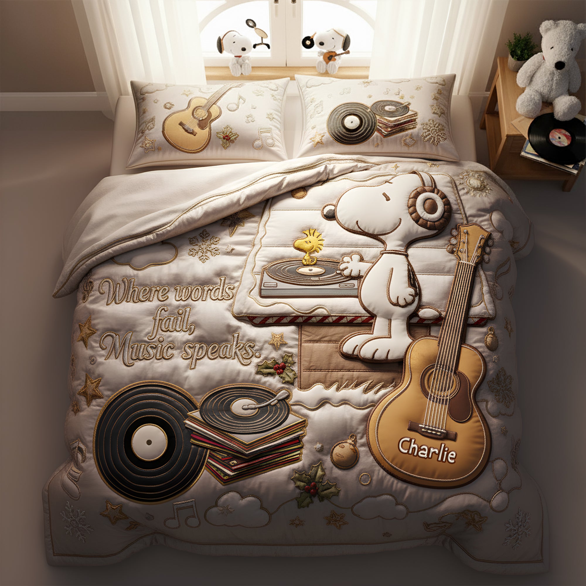 Dream Zone Quilt Bedding Set Personalized Gifts 10PALU141125