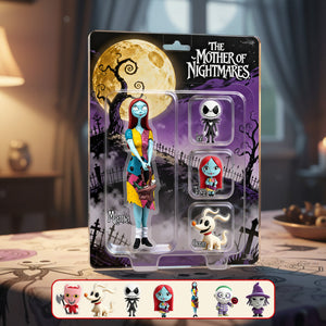 Horror Mom And Kids Acrylic Plaque - Personalized Gifts For Mother's Day Plaque 05HYMG040226