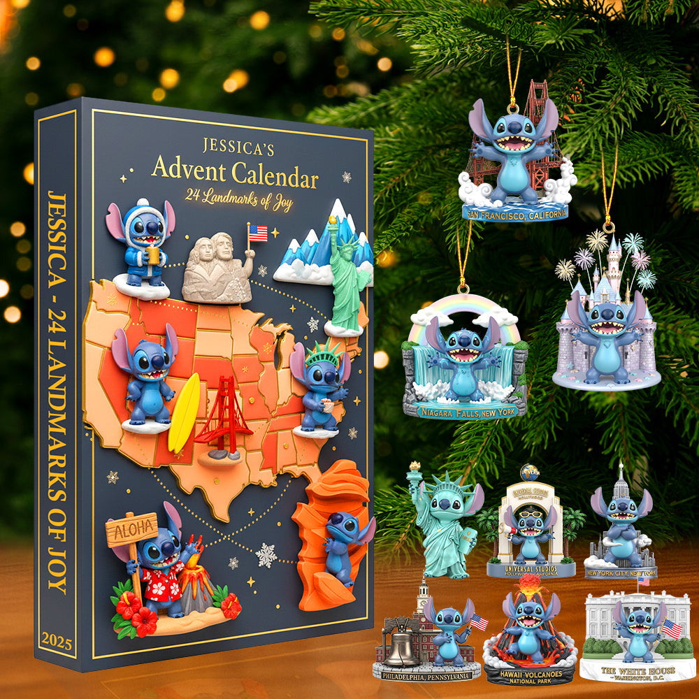 Personalized Gifts For Cartoon Lovers Christmas Advent Calendar Blind Box 01natn141025