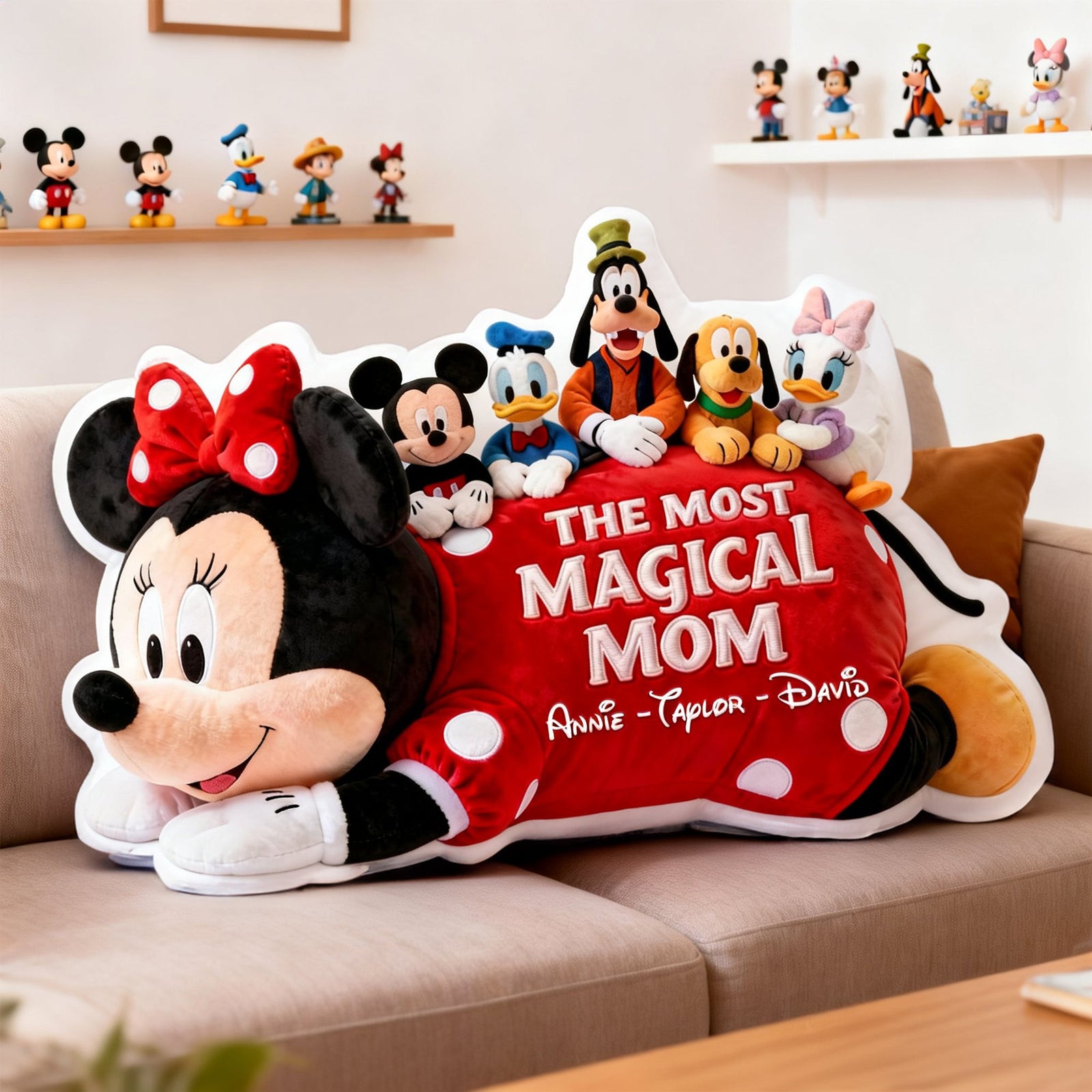 Most Magical Mom Shaped Pillow - Personalized Gift For Mom 01KILU050226