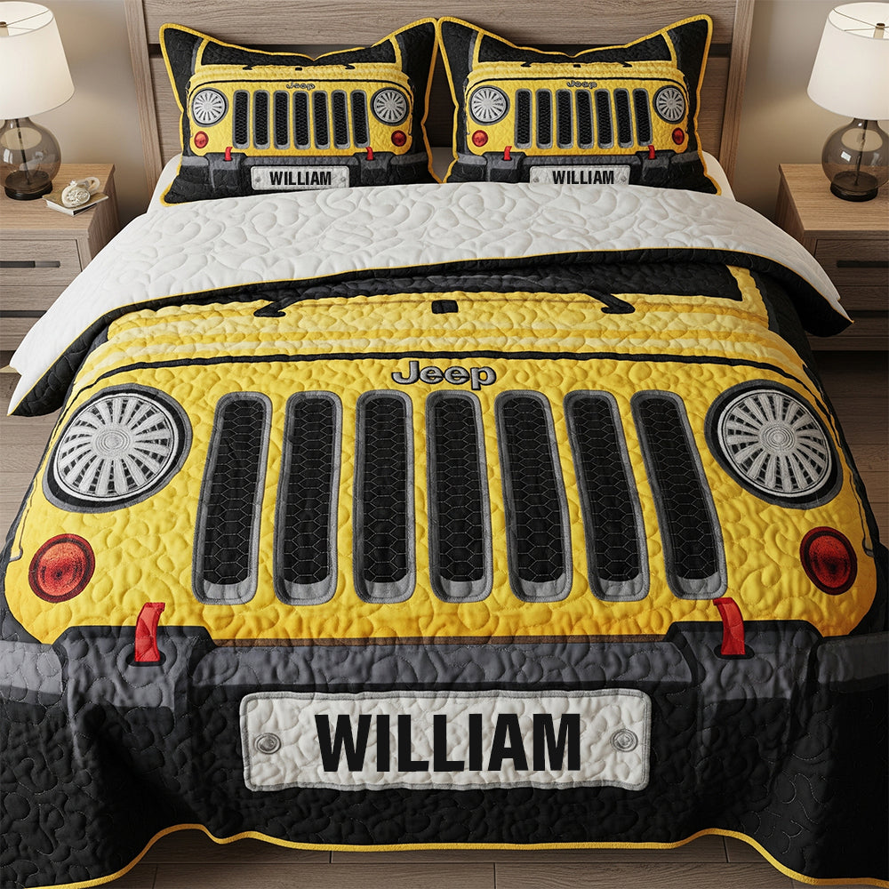 Off Road Quilt Bedding Set - Personalized Gifts For Off Road Lovers 04ohtn040825