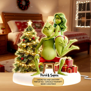 Mischievous Green Couples Light Box - Personalized Gift For Couples 07OHLU291025