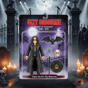 Ozzy Osbourne 1948 –2025 Memorial Edition Acrylic Plaque 02nadt010825