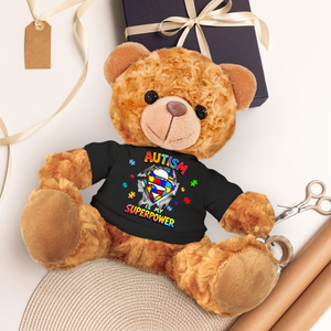 Personalized Gifts For Autism Kids Bear With Shirt 01topu270225-Homacus