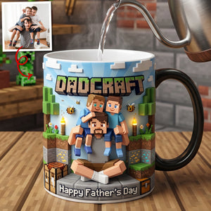Creative Builder Dad Magic Mug - Personalized Custom Photo Gifts For Dads 01NATN120526