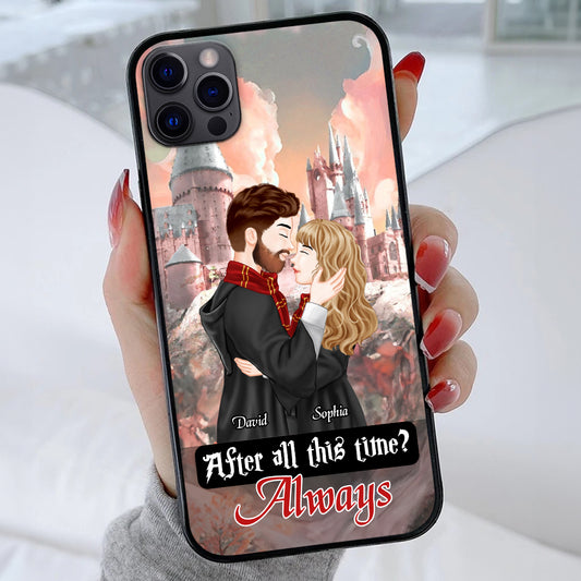 Kissing Wizard Phone Case Personalized Gifts For Couple 04HUDT300724PA